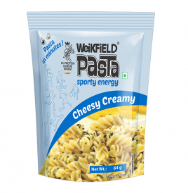 Weikfield Pasta Sporty Energy Cheesy Creamy  Pack  64 grams